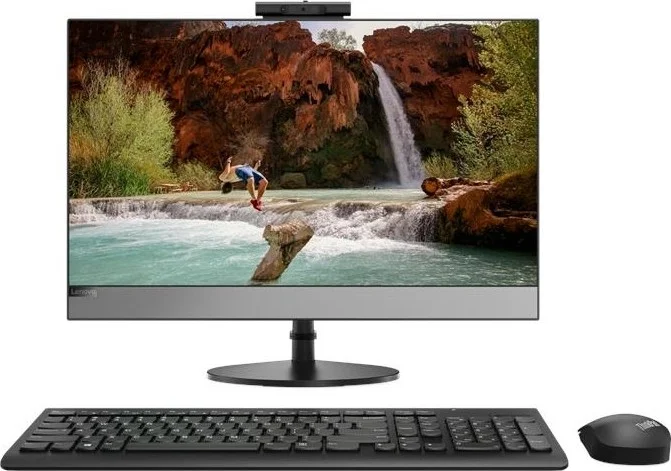 کامپیوتر همه کاره لنوو AIO DT 530A، صفحه نمایش 23.8 اینچی Full HD، پردازنده Intel Core i7-9700T، رم 8 گیگابایتی، هارد دیسک 1 ترابایتی، کارت گرافیک AMD Radeon 530 2GB GDDR5، Dos - مشکی | 10UX00CBAX