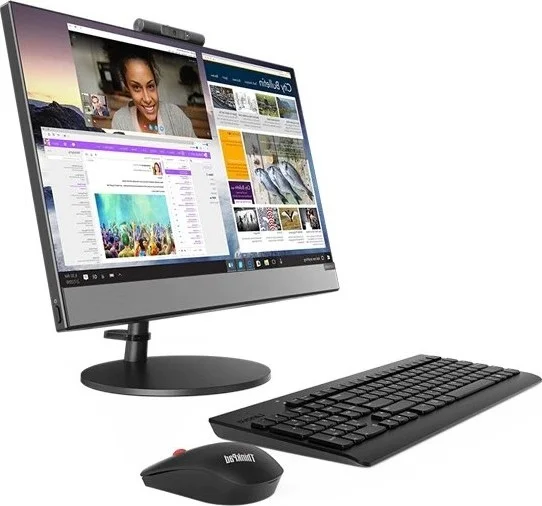 لنوو V530-22 AIO، پردازنده Intel i5-9400T، رم 4 گیگابایت DDR4، هارد دیسک 1 ترابایت، صفحه نمایش 21.5 اینچ FHD بدون لمس، گرافیک یکپارچه، بدون سیستم عامل - سفید | 10UU001KAX