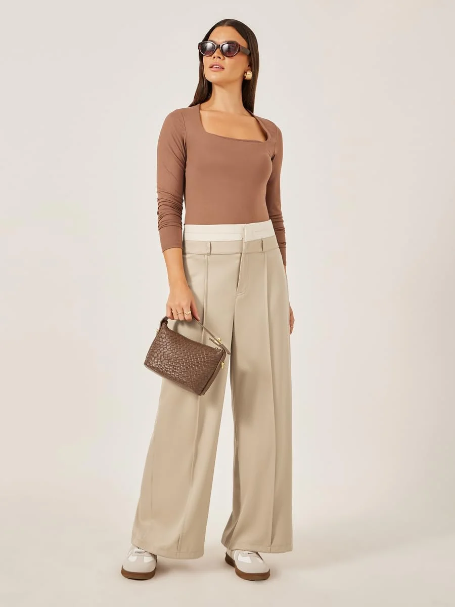 شلوار دخترانه استایلی مدل 7011233902 (تک عددی)