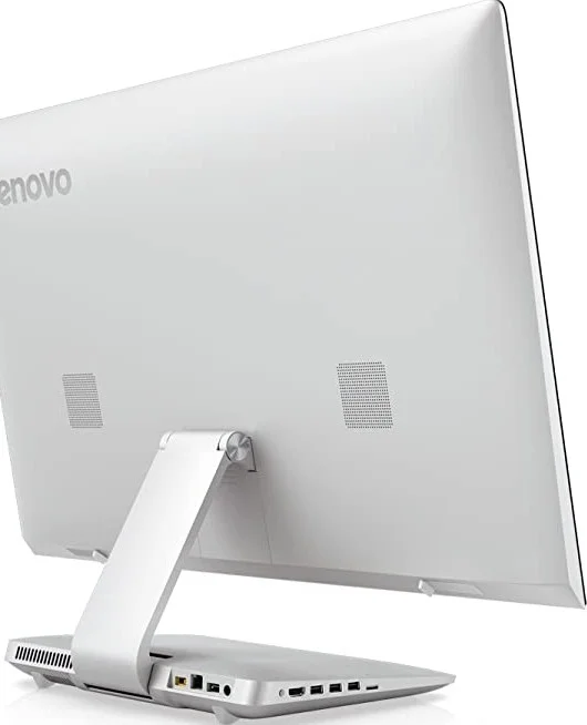 کامپیوتر همه کاره لنوو IdeaCentre AIO 910 با صفحه نمایش 27 اینچی، پردازنده Intel Core i5-7400T 3.0 GHz، رم 8 گیگابایتی، هارد دیسک 1 ترابایتی، DVD RW، کیبورد و ماوس بی سیم، ویندوز 10 هوم - نقره ای | F0C20067US