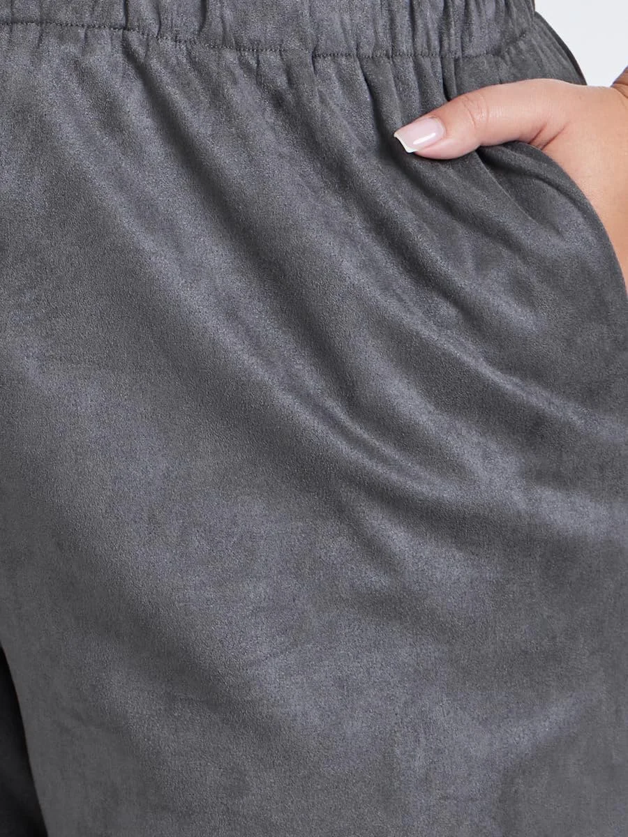 شلوار جاگر زنانه سایز بزرگ مدل جیر با بند کشی