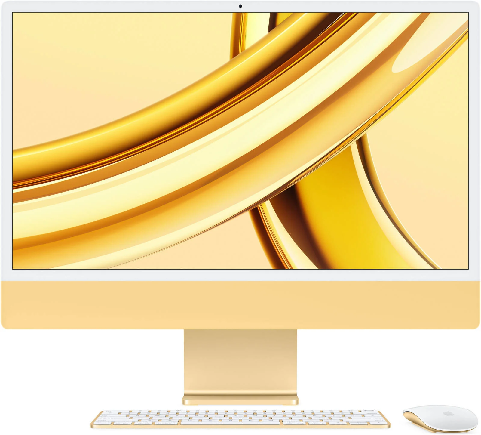 کامپیوتر رومیزی همه کاره 24 اینچی اپل iMac با تراشه M3، صفحه نمایش رتینا 4.5K، پردازنده 8 هسته ای و پردازنده گرافیکی 10 هسته ای، 16 گیگابایت رم، 512 گیگابایت SSD، صفحه کلید Magic انگلیسی، صفحه کلید عددی و Magic Mouse، macOS، زرد | Z19G0001G کامپیوتر رومیزی همه کاره 24 اینچی اپل iMac با تراشه M3، صفحه نمایش رتینا 4.5K، پردازنده 8 هسته ای و پردازنده گرافیکی 10 هسته ای، 16 گیگابایت رم، 512 گیگابایت SSD، صفحه کلید Magic انگلیسی، صفحه کلید عددی و Magic Mouse، macOS، زرد | Z19G0001G