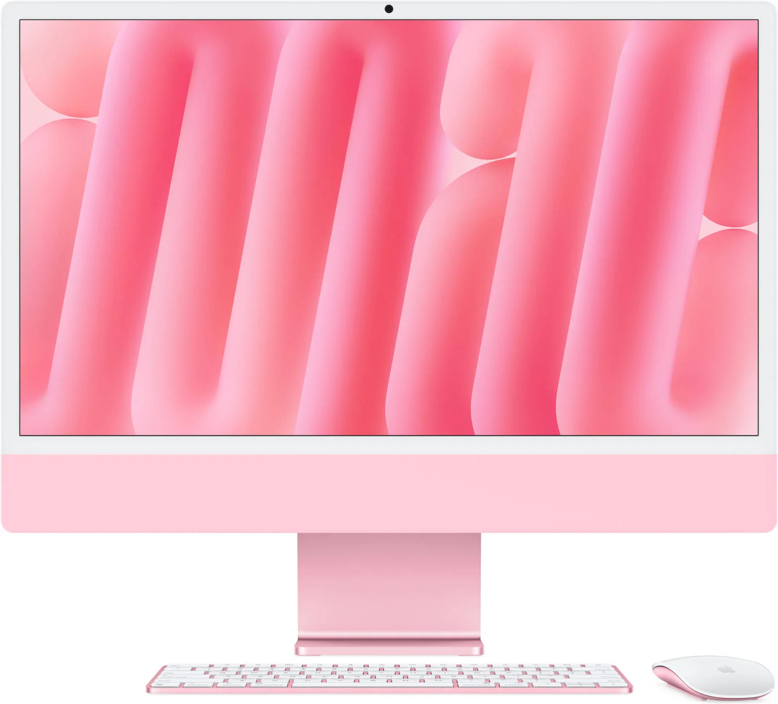 کامپیوتر رومیزی همه کاره اپل iMac (2024)، نمایشگر استاندارد 24 اینچی 4.5K Retina، تراشه Apple M4 با پردازنده مرکزی 10 هسته ای، پردازنده گرافیکی 10 هسته ای، موتور عصبی 16 هسته ای، 16 گیگابایت رم، 256 گیگابایت SSD، صفحه کلید انگلیسی، صورتی | MWV43 B/A کامپیوتر رومیزی همه کاره اپل iMac (2024)، نمایشگر استاندارد 24 اینچی 4.5K Retina، تراشه Apple M4 با پردازنده مرکزی 10 هسته ای، پردازنده گرافیکی 10 هسته ای، موتور عصبی 16 هسته ای، 16 گیگابایت رم، 256 گیگابایت SSD، صفحه کلید انگلیسی، صورتی | MWV43 B/A