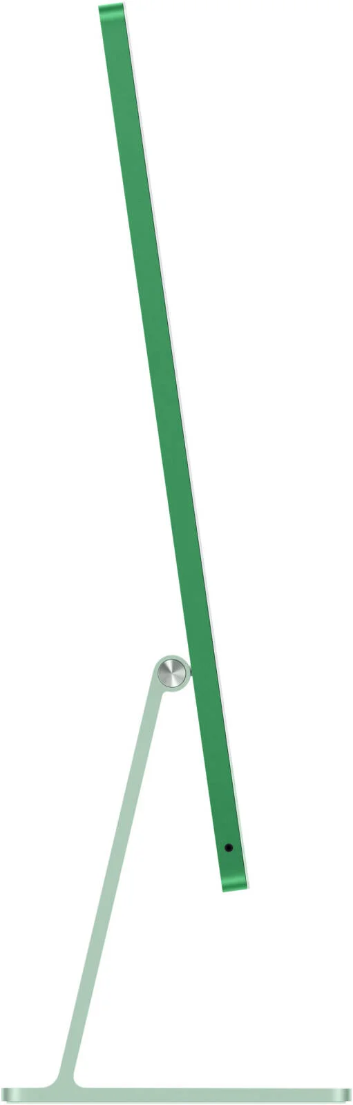 کامپیوتر رومیزی همه کاره اپل iMac (2024)، صفحه نمایش استاندارد 24 اینچی 4.5K Retina، تراشه Apple M4 با پردازنده مرکزی 10 هسته ای، پردازنده گرافیکی 10 هسته ای، موتور عصبی 16 هسته ای، 16 گیگابایت رم، 512 گیگابایت SSD، صفحه کلید انگلیسی، سبز | MWV03 B/A