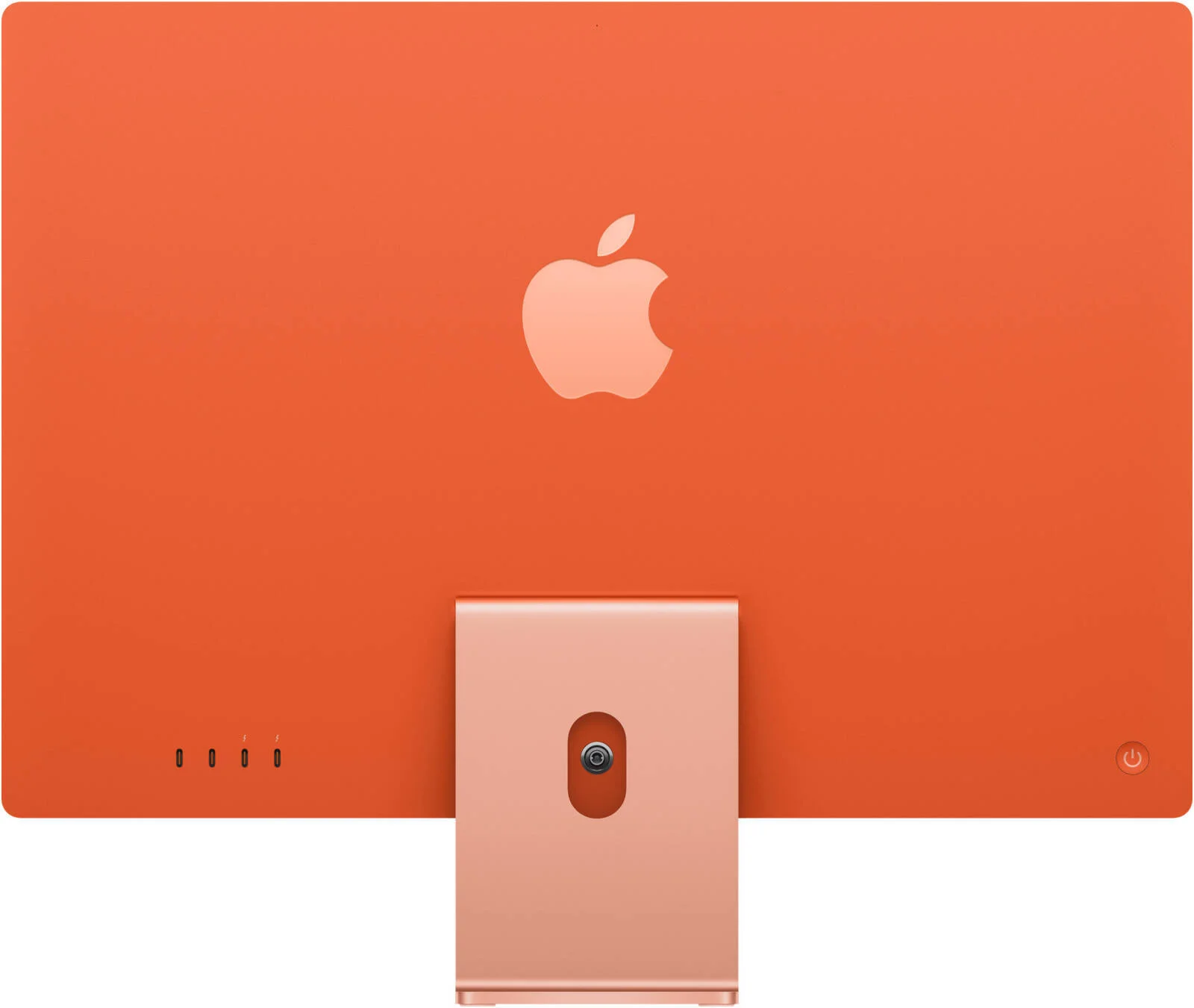 کامپیوتر رومیزی همه کاره 24 اینچی اپل iMac با تراشه M3، نمایشگر رتینا 4.5K، پردازنده مرکزی 8 هسته ای و پردازنده گرافیکی 10 هسته ای، 16 گیگابایت رم، 512 گیگابایت SSD، صفحه کلید Magic English، ماوس Magic، macOS، نارنجی | Z19R001DF