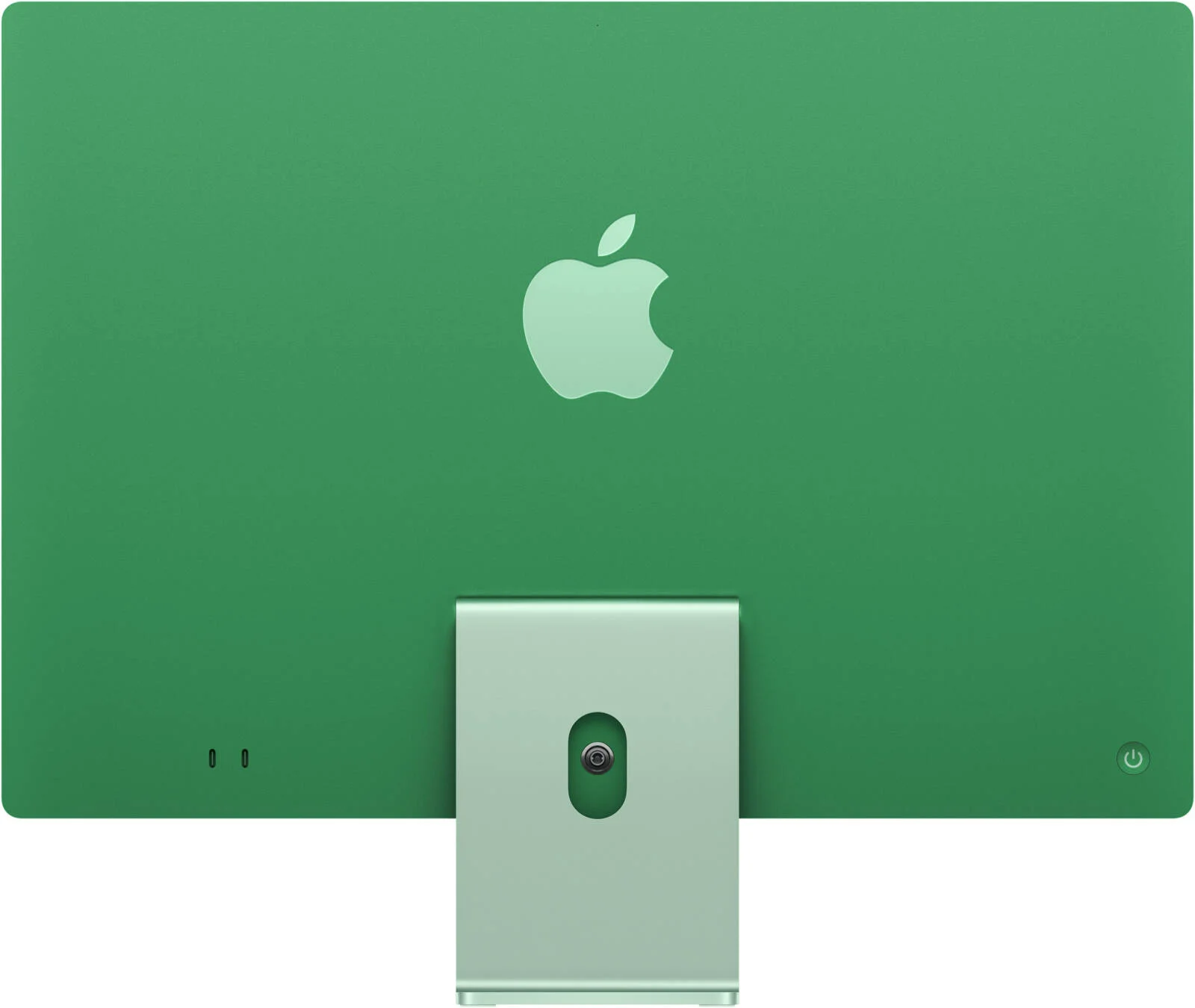 کامپیوتر رومیزی همه کاره اپل iMac (2024)، صفحه نمایش استاندارد 24 اینچی 4.5K Retina، تراشه Apple M4 با پردازنده 8 هسته ای، پردازنده گرافیکی 8 هسته ای، موتور عصبی 16 هسته ای، 16 گیگابایت رم، 256 گیگابایت SSD، کیبورد انگلیسی، سبز | MWUE3 HN/A