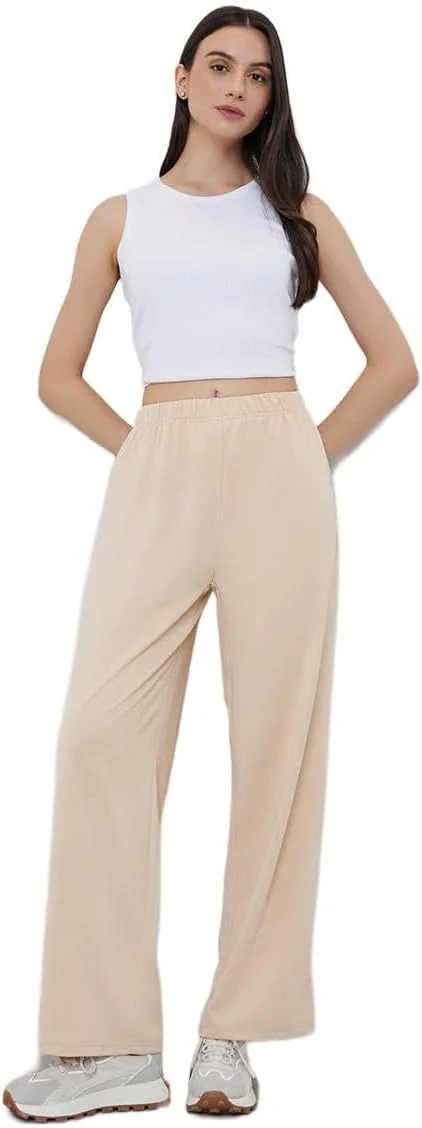 شلوار زنانه استایلی با جیب پشتی طرح دار و کمر کشی