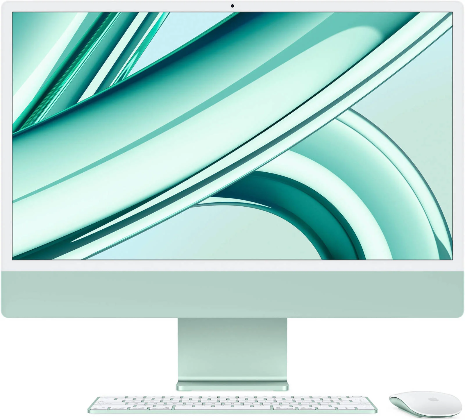 کامپیوتر رومیزی همه کاره 24 اینچی اپل iMac با تراشه M3، صفحه نمایش رتینا 4.5K، پردازنده مرکزی 8 هسته ای و پردازنده گرافیکی 10 هسته ای، 24 گیگابایت رم، 1 ترابایت SSD، صفحه کلید Magic ENG با Touch ID و Magic Mouse، macOS، سبز | Z19J0015D کامپیوتر رومیزی همه کاره 24 اینچی اپل iMac با تراشه M3، صفحه نمایش رتینا 4.5K، پردازنده مرکزی 8 هسته ای و پردازنده گرافیکی 10 هسته ای، 24 گیگابایت رم، 1 ترابایت SSD، صفحه کلید Magic ENG با Touch ID و Magic Mouse، macOS، سبز | Z19J0015D