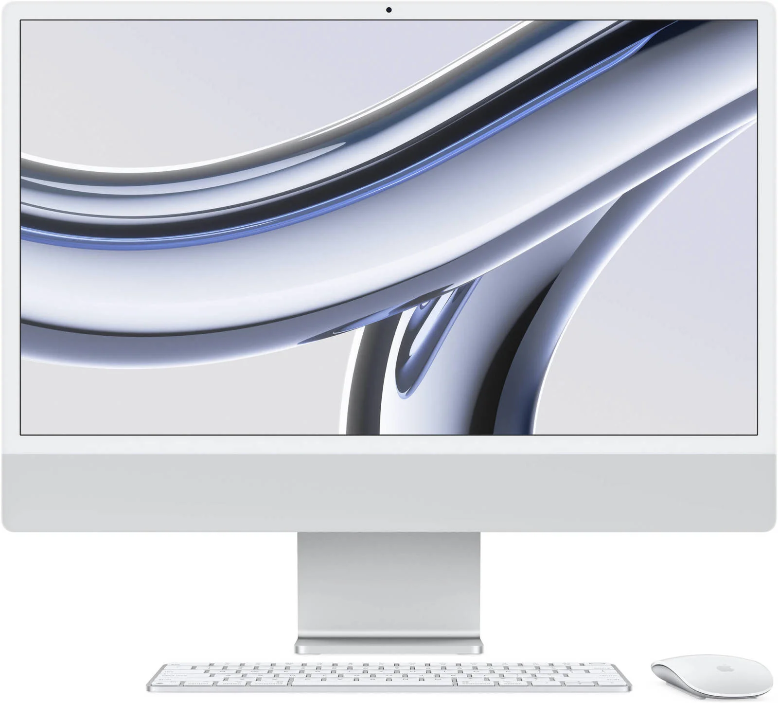 کامپیوتر رومیزی همه کاره 24 اینچی اپل iMac با تراشه M3، صفحه نمایش رتینا 4.5K، پردازنده مرکزی 8 هسته ای و پردازنده گرافیکی 8 هسته ای، 24 گیگابایت رم، 1 ترابایت SSD، صفحه کلید Magic ENG با Touch ID و Magic Mouse، macOS، نقره ای | Z195001LZ کامپیوتر رومیزی همه کاره 24 اینچی اپل iMac با تراشه M3، صفحه نمایش رتینا 4.5K، پردازنده مرکزی 8 هسته ای و پردازنده گرافیکی 8 هسته ای، 24 گیگابایت رم، 1 ترابایت SSD، صفحه کلید Magic ENG با Touch ID و Magic Mouse، macOS، نقره ای | Z195001LZ