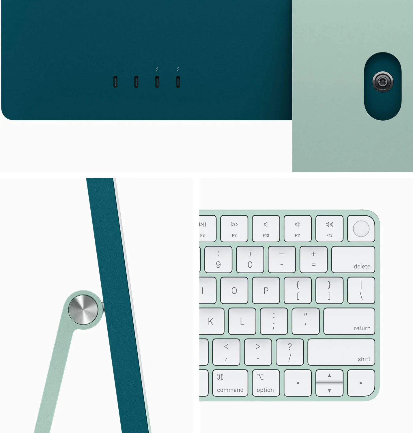 کامپیوتر رومیزی همه کاره 24 اینچی اپل iMac با تراشه M3، صفحه نمایش رتینا 4.5K، پردازنده مرکزی 8 هسته ای و پردازنده گرافیکی 10 هسته ای، 8 گیگابایت رم، 256 گیگابایت SSD، کیبورد Magic ENG با Touch ID و Magic Mouse، macOS، سبز | MQRN3 B/A کامپیوتر رومیزی همه کاره 24 اینچی اپل iMac با تراشه M3، صفحه نمایش رتینا 4.5K، پردازنده مرکزی 8 هسته ای و پردازنده گرافیکی 10 هسته ای، 8 گیگابایت رم، 256 گیگابایت SSD، کیبورد Magic ENG با Touch ID و Magic Mouse، macOS، سبز | MQRN3 B/A