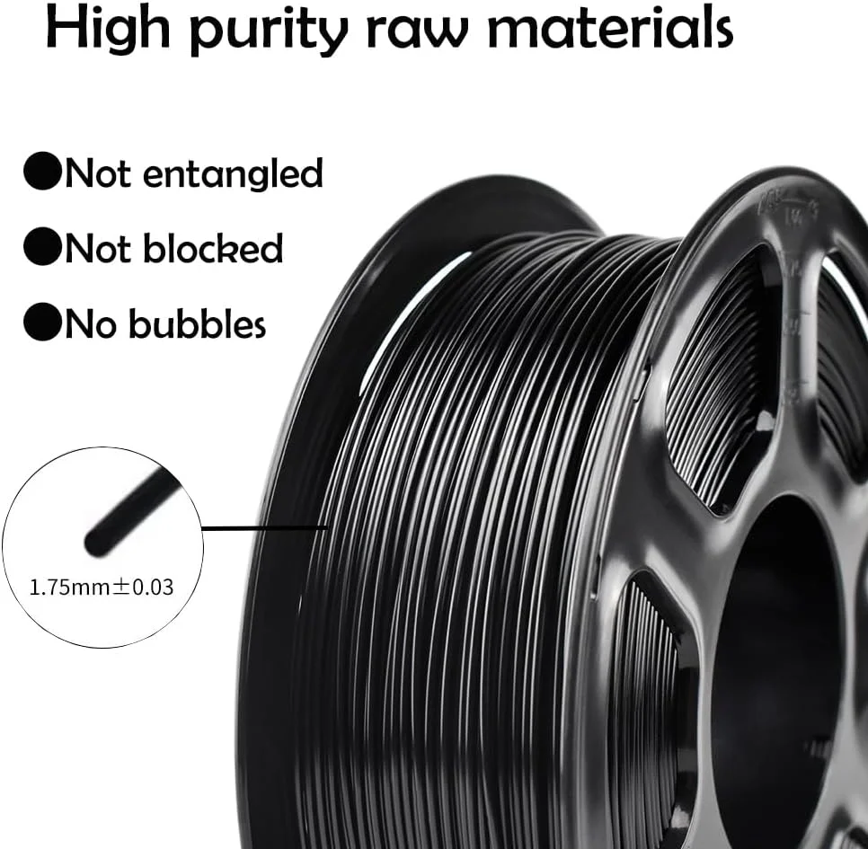 فیلامنت PETG 1.75mm 1kg - دقت بالا ±0.03mm | مقاوم در برابر حرارت برای امارات متحده عربی | چاپ سریع و تاب برداشتن کم، سبز خاکی