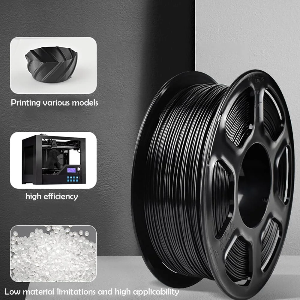 فیلامنت PETG 1.75mm 1kg - دقت بالا ±0.03mm | مقاوم در برابر حرارت برای امارات متحده عربی | چاپ سریع و تاب برداشتن کم، سبز خاکی