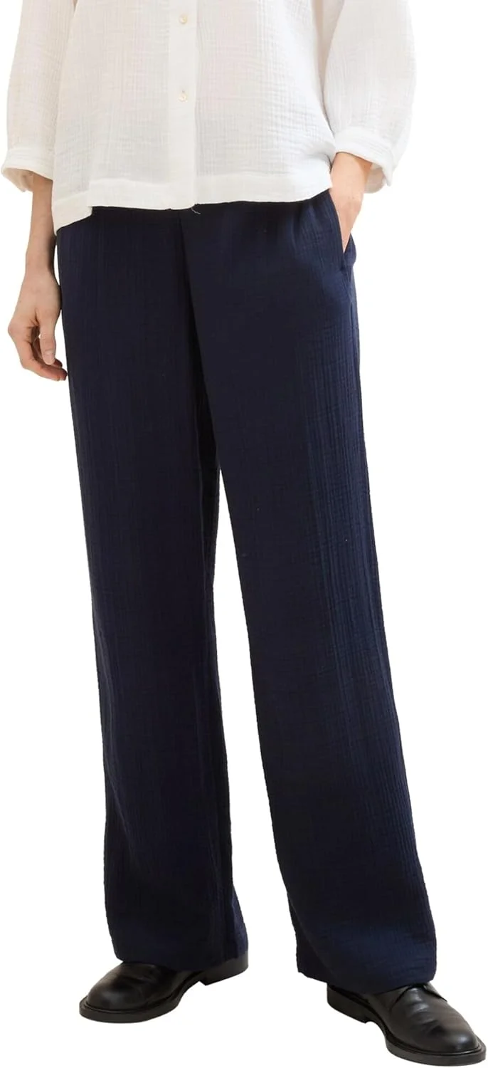 شلوار زنانه تام تیلور مدل 1041920 با فیت آزاد (تک عددی)