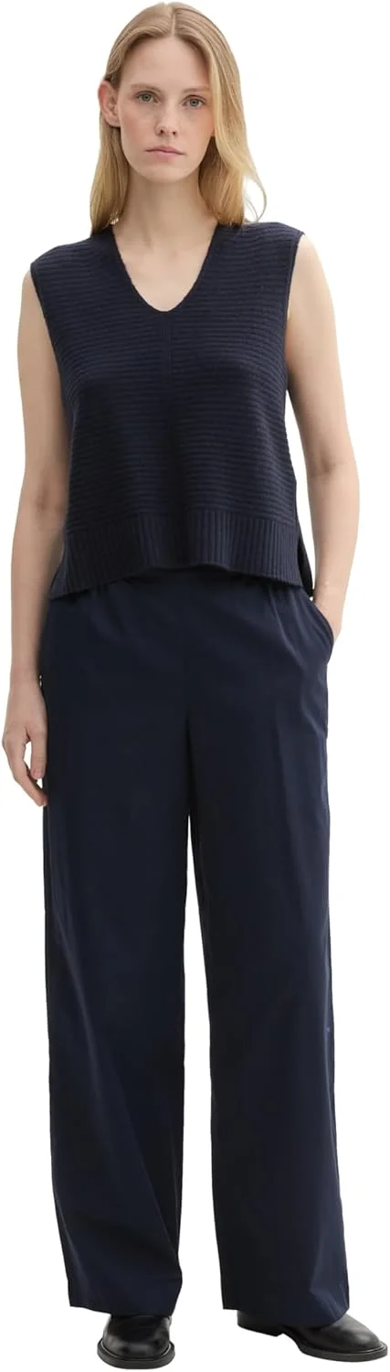 شلوار زنانه تام تیلور مدل 1042933 با تن خور آزاد شلوار زنانه تام تیلور مدل 1042933 با تن خور آزاد