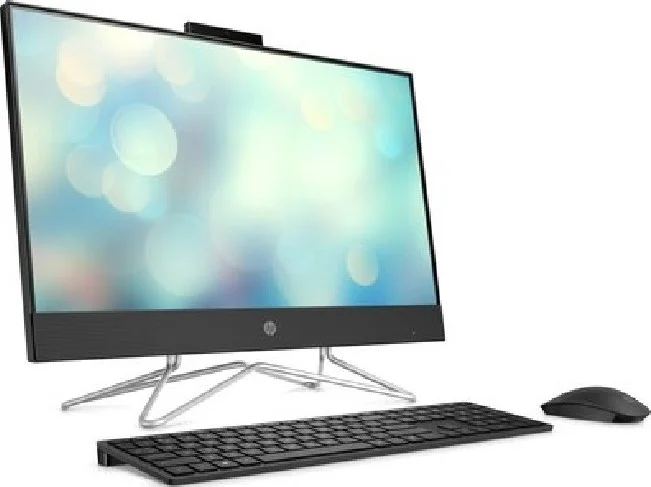 کامپیوتر همه کاره 23.8 اینچی اچ پی مدل 24-DF1005NH با صفحه نمایش FHD بدون لمس، پردازنده نسل 11 اینتل Core i5-1135G7، رم 8 گیگابایتی، حافظه SSD 256 گیگابایتی، DVDRW، DOS، گرافیک Intel Iris Xe، مشکی جت | 2N1F5EA