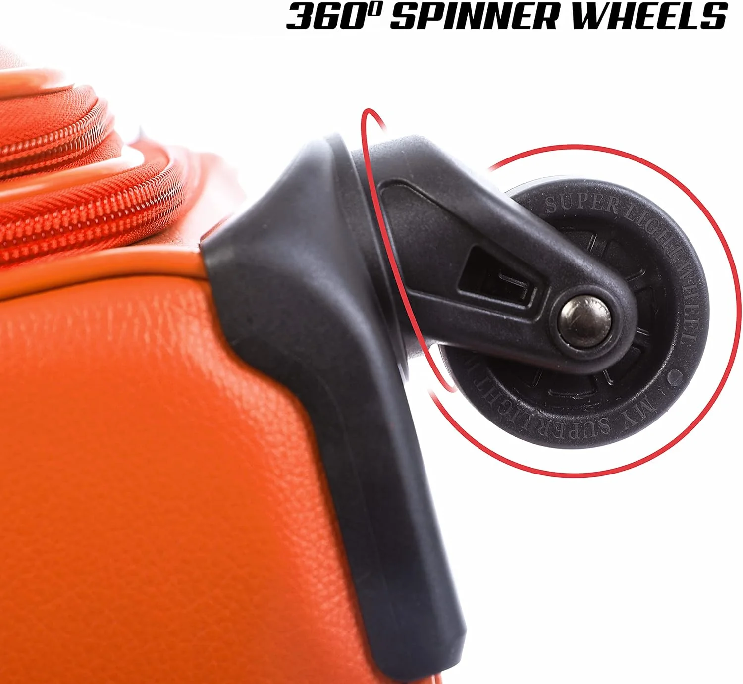 مجموعه چمدان چرخدار 4 تکه مسافرتی PARA JOHN - کیف چرخدار، کیف کابین دستی - کیف چرخدار کابین چرم PVC - چمدان سایز کابین برای مسافران تجاری - (16، 20، 24، 28 اینچ)