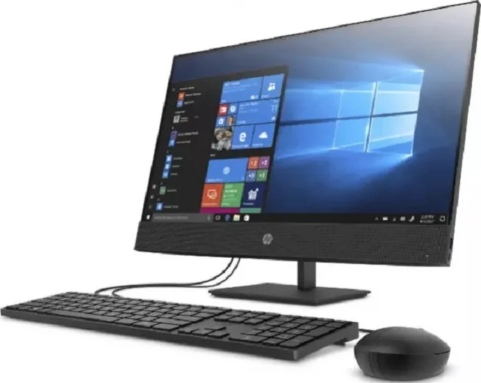 کامپیوتر رومیزی HP Pro One 440 G6 AIO Non-Touch با صفحه نمایش 23.8 اینچی FHD، پردازنده نسل دهم Intel Core i5-10500T، رم 8 گیگابایتی DDR4، هارد دیسک 1 ترابایتی، گرافیک Intel Iris Xe، ویندوز 10 پرو | 1C7C2EA