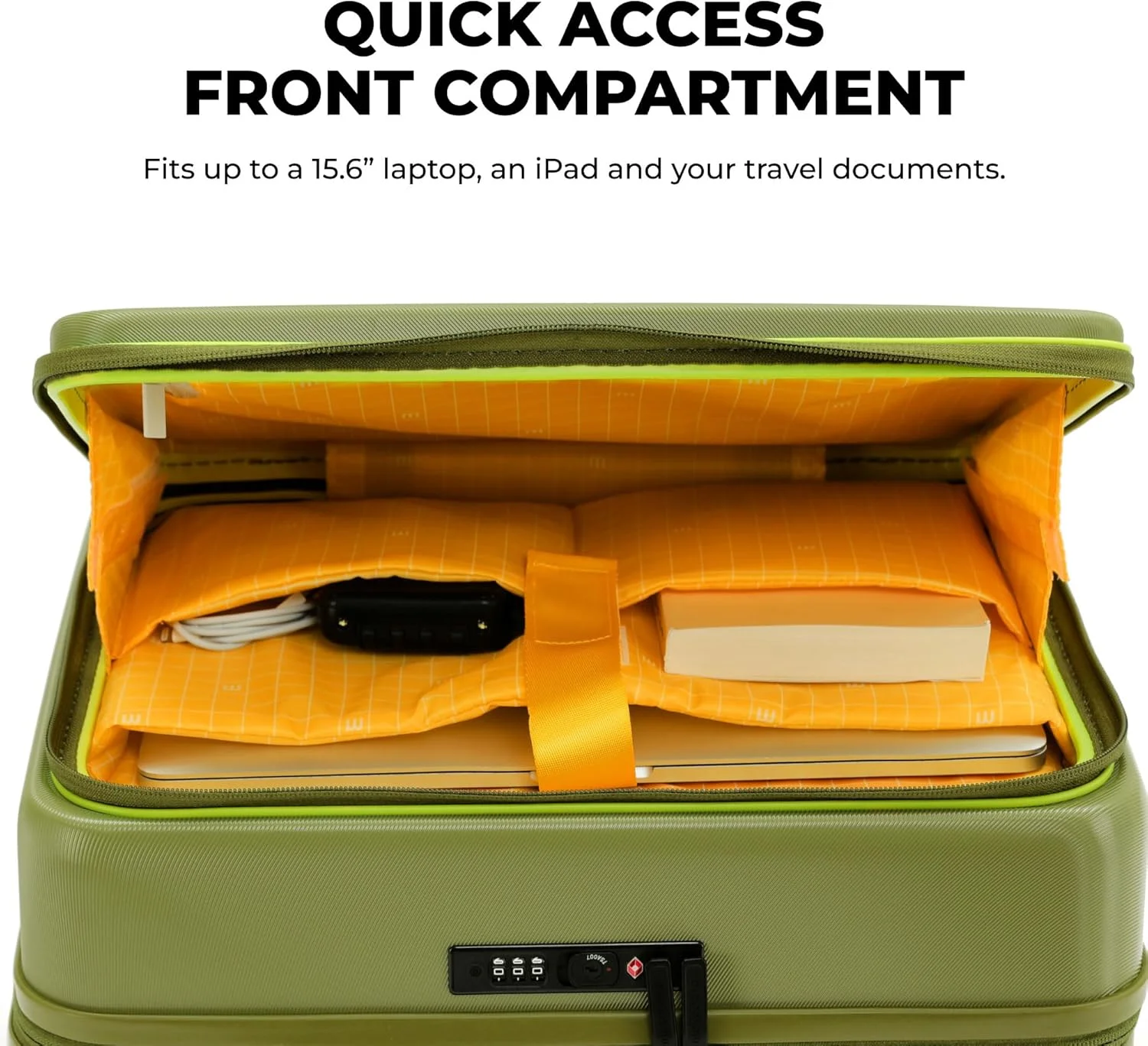 چمدان کابین ترانزیت MOKOBARA | ظرفیت 44 لیتر، چمدان دستی | بدنه سخت پلی کربنات و 8 چرخ بی صدا | قفل مورد تایید TSA | آبی | So Match Limeray 2.0