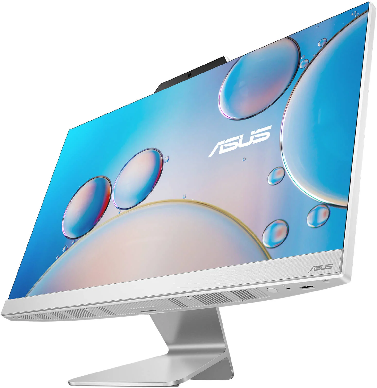 کامپیوتر همه کاره ASUS A3402، صفحه نمایش 23.8 اینچی FHD Wide View، پردازنده Intel Core i5-1235U، رم 16 گیگابایتی، SSD 512 گیگابایتی، گرافیک Intel UHD، کیبورد و ماوس ENG-ARB، Free DOS، سفید | A3402WBAT-WA159M