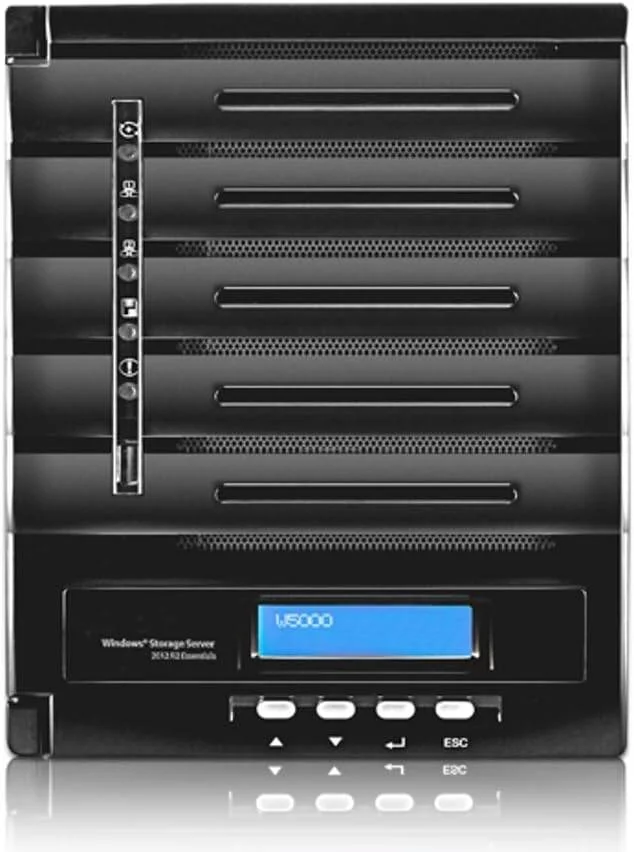 ذخیره ساز تحت شبکه Thecus W5000+ با 5 جایگاه هارد