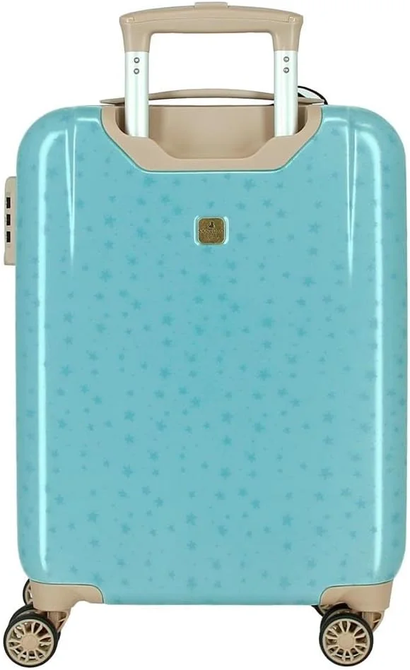 چمدان گرجس سانتورو مدل A Whispered Key. چمدان ساخته شده از ABS، یک ماده بادوام و سبک وزن، دارای محفظه، چهار چرخ دوبل چند جهته. محصولی از Joumma Bags