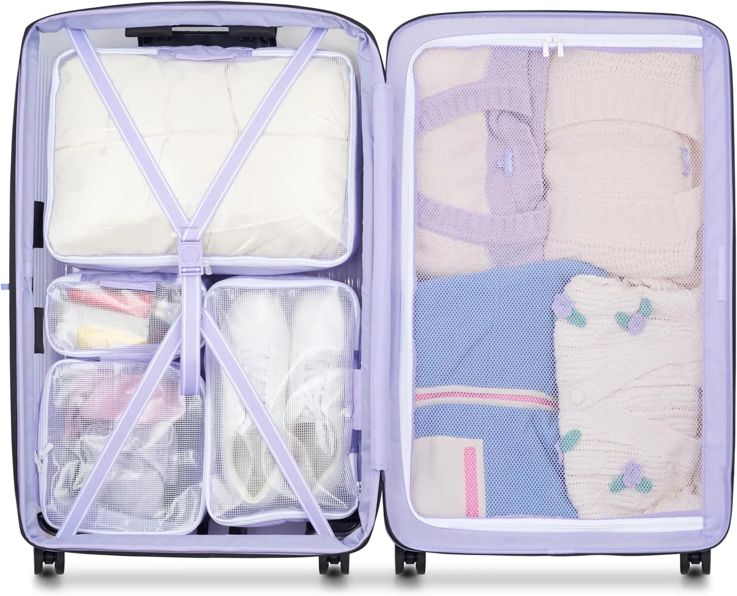 چمدان سخت بدنه گسترش پذیر چرخ دار زنانه فلورنس بای میلز