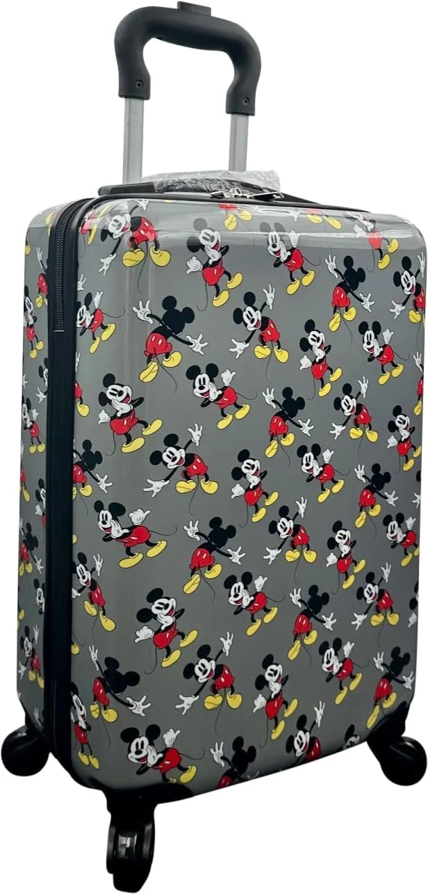 چمدان چرخشی کودکانه ۲۰ اینچی با بدنه سخت و طرح دار