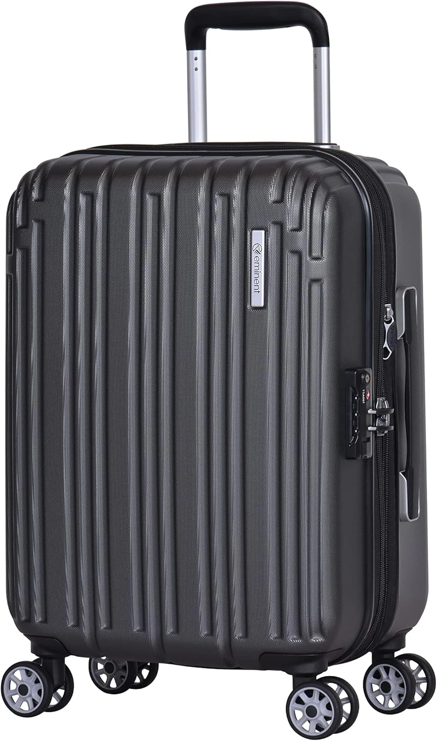 چمدان کابین سایز 20 اینچ ایمیننت – بدنه سخت سبک وزن، قابل افزایش حجم با قفل TSA و چرخ های دوبل چرخشی مدل KG82