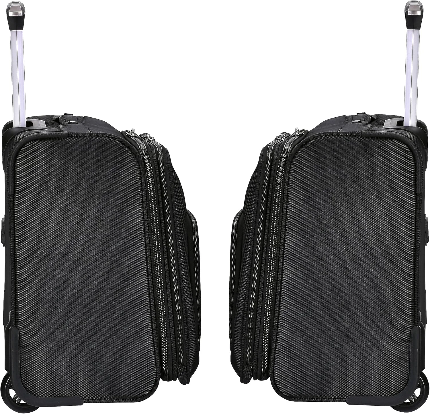 کیف خلبانی چرخ دار چند محفظه ای ضد آب ایمیننت مناسب سفر کاری و اداری، مدل V135-17 (مشکی)