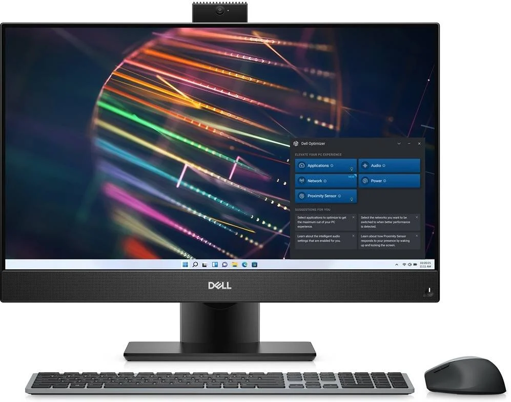 کامپیوتر رومیزی آل این وان Dell OptiPlex 7400، صفحه نمایش لمسی 23.8 اینچی FHD، پردازنده Intel Core i7-13700، رم 8 گیگابایتی، حافظه SSD 512 گیگابایتی، قابلیت تنظیم ارتفاع، کیبورد سیمی عربی + ماوس اپتیکال، Windows 11 Pro، مشکی | OptiPlex 7400 کامپیوتر رومیزی آل این وان Dell OptiPlex 7400، صفحه نمایش لمسی 23.8 اینچی FHD، پردازنده Intel Core i7-13700، رم 8 گیگابایتی، حافظه SSD 512 گیگابایتی، قابلیت تنظیم ارتفاع، کیبورد سیمی عربی + ماوس اپتیکال، Windows 11 Pro، مشکی | OptiPlex 7400