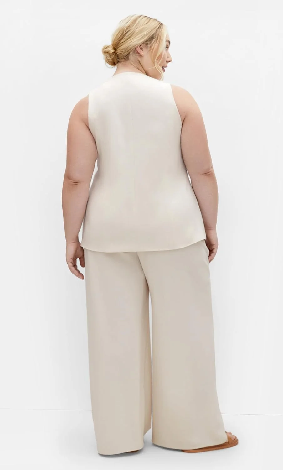 شلوار زنانه سایز بزرگ City Chic - مدل Tori پاچه گشاد شلوار زنانه سایز بزرگ City Chic - مدل Tori پاچه گشاد