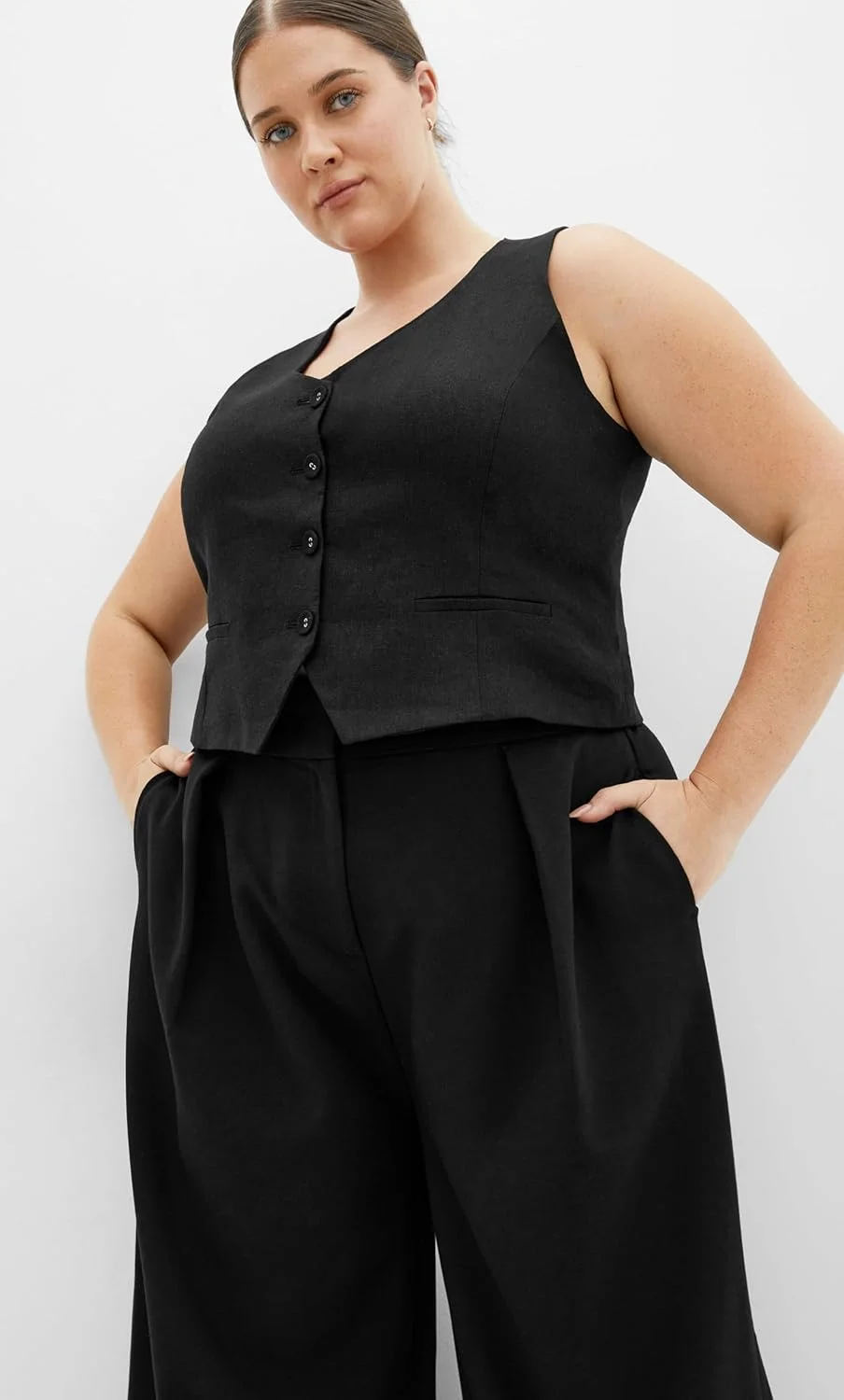 شلوار زنانه سیتی شیک - مدل دی (تک عددی)