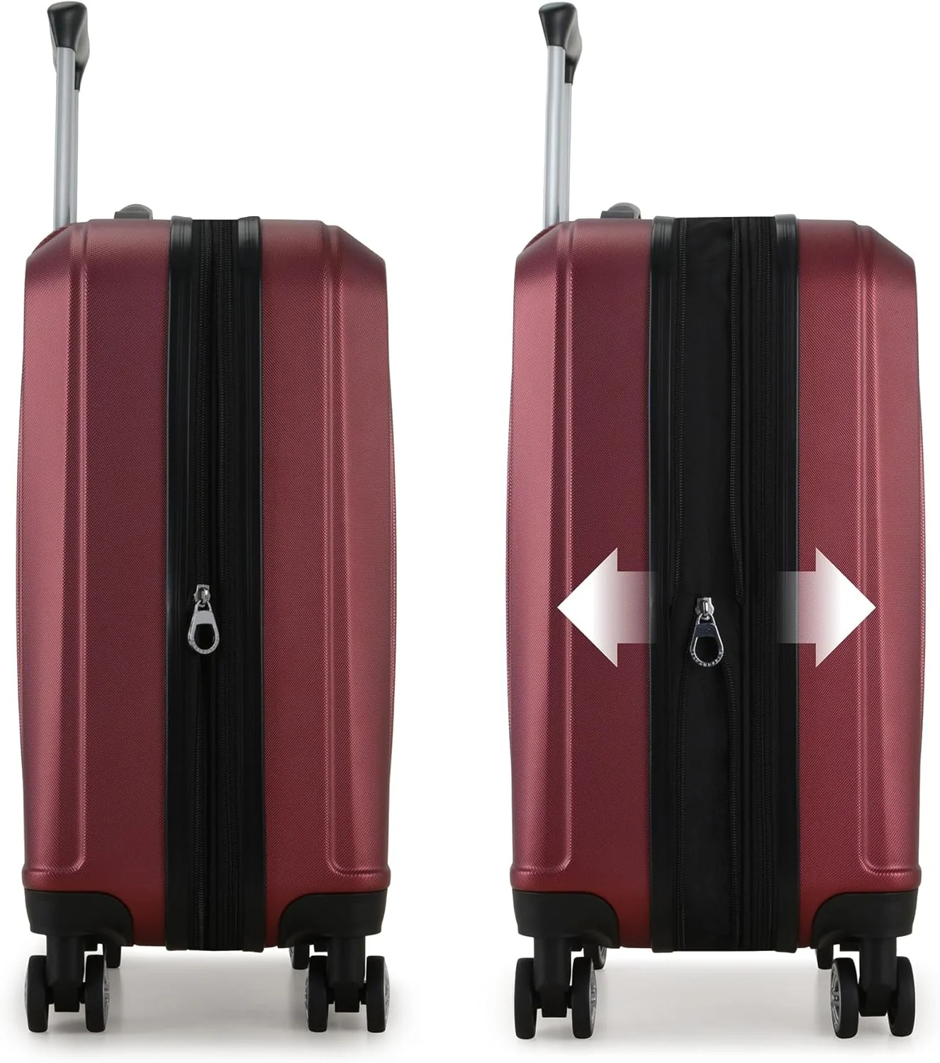 چمدان چرخشی سخت بدنه قابل گسترش الیت