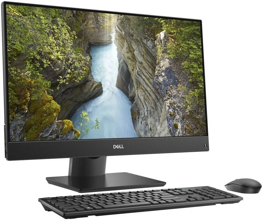 کامپیوتر همه کاره Dell OptiPlex 7400 AIO، صفحه نمایش لمسی 23.8 اینچی FHD، پردازنده Intel Core i7-12700، رم 8 گیگابایتی، حافظه SSD 512 گیگابایتی، ارتفاع قابل تنظیم، صفحه کلید سیمی عربی + ماوس اپتیکال، Windows 10 Pro Home، مشکی | OptiPlex 7400