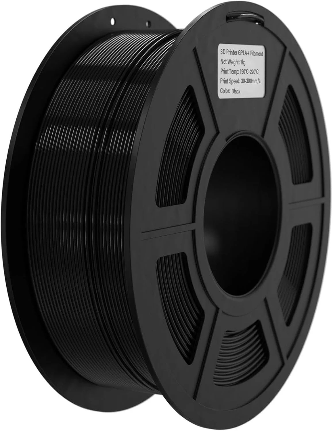 فیلامنت پرینتر سه بعدی Irovami FLASH PLA 1.75mm 1KG (2.2lb) مواد چاپ سه بعدی با سرعت بالا، اکستروژن پایدار، دقت قرقره +/- 0.02mm - مشکی