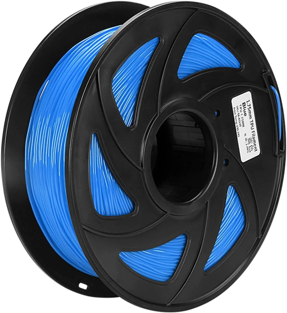 فیلامنت پرینتر سه بعدی 1 کیلوگرم منعطف 1.75 میلی متر مواد مصرفی نرم پلاستیکی برای چاپ سه بعدی (رنگ: آبی 1 کیلوگرم)