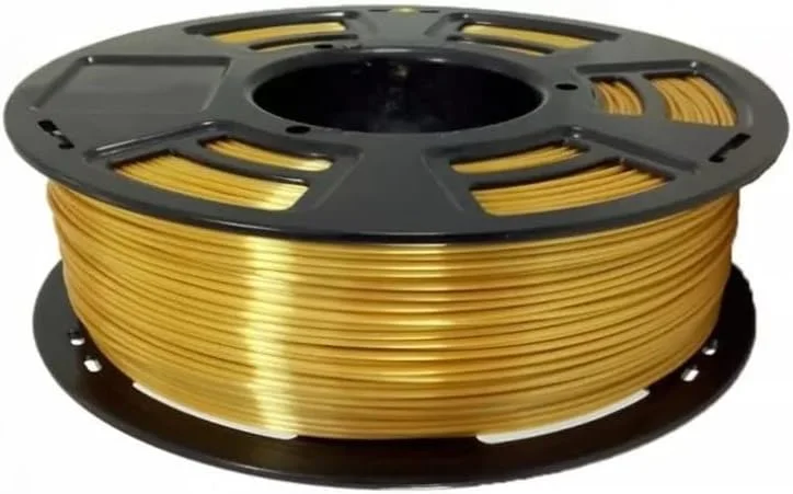 فیلامنت TPU چاپ سه بعدی 1.75 میلی‌متر 1 کیلوگرم مواد لاستیکی نرم فلزی (رنگ: طلایی)