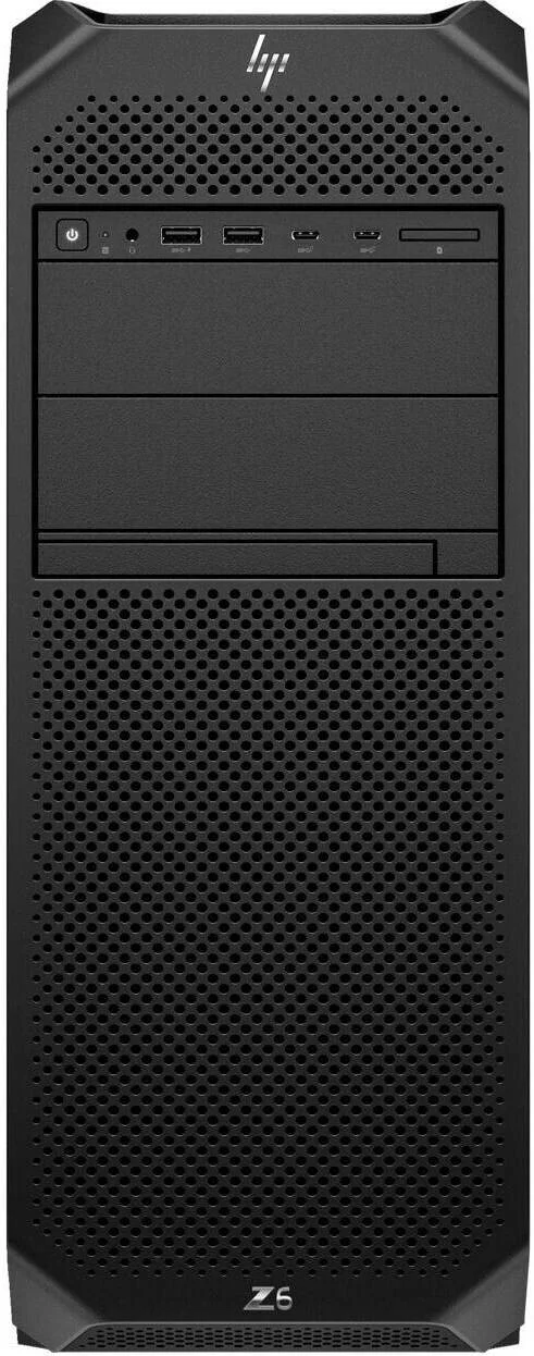 کامپیوتر رومیزی ورک استیشن HP Z6 G5 Tower، پردازنده Intel Xeon W5-3423، رم 32 گیگابایت، SSD 1 ترابایت، کارت گرافیک NVIDIA T1000 8GB، کیبورد HP 320K و ماوس 320M، ویندوز 11 پرو، مشکی | Z6-G5