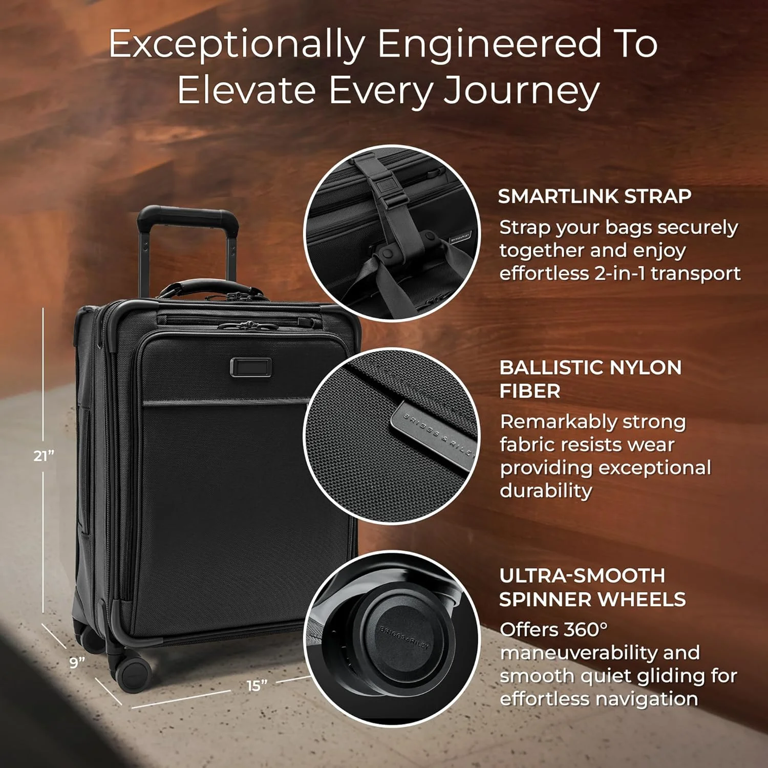 چمدان چرخشی Briggs & Riley Baseline