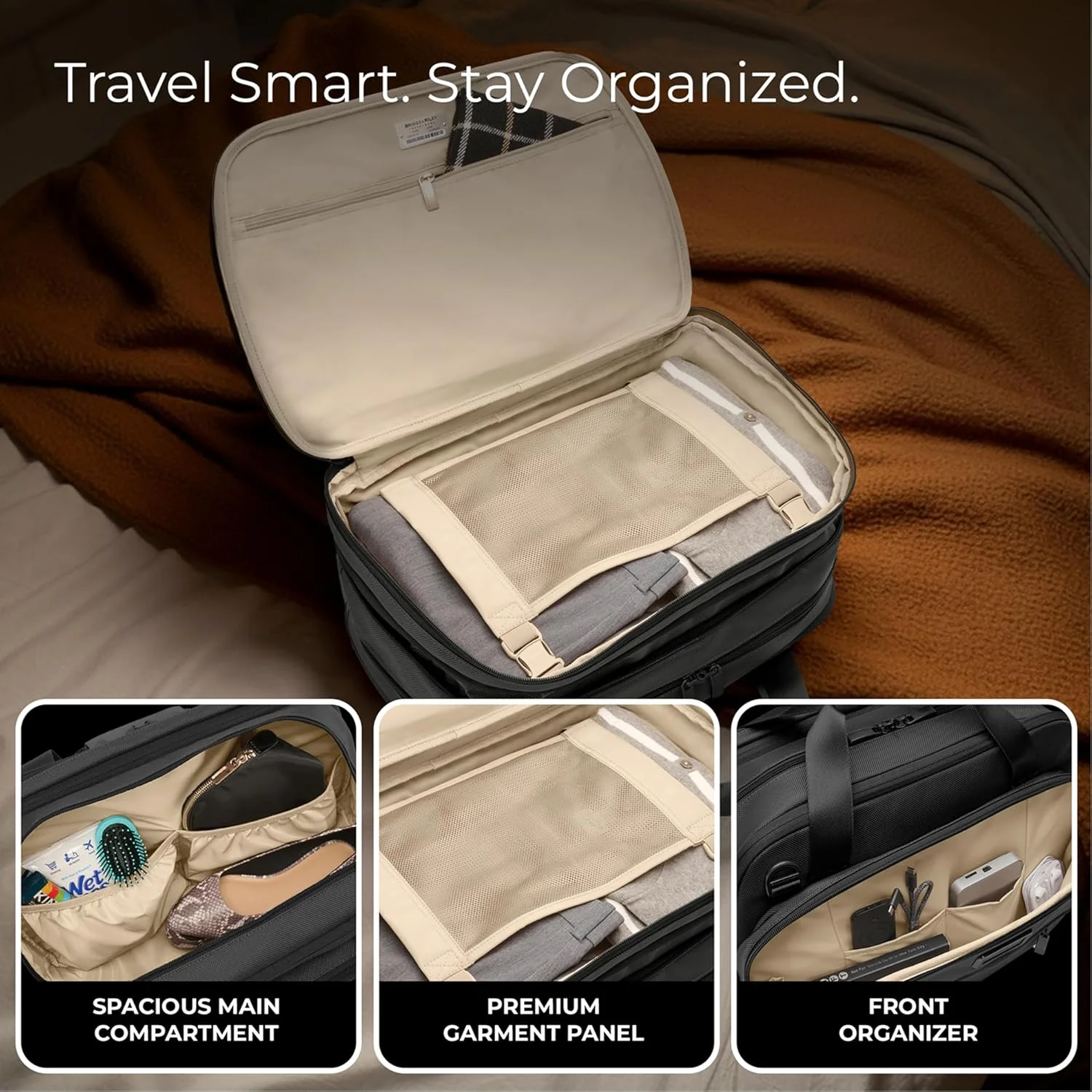 کیف کابین خلبانی قابل گسترش بریگز اند رایلی مدل Baseline، مناسب برای آقایان و بانوان