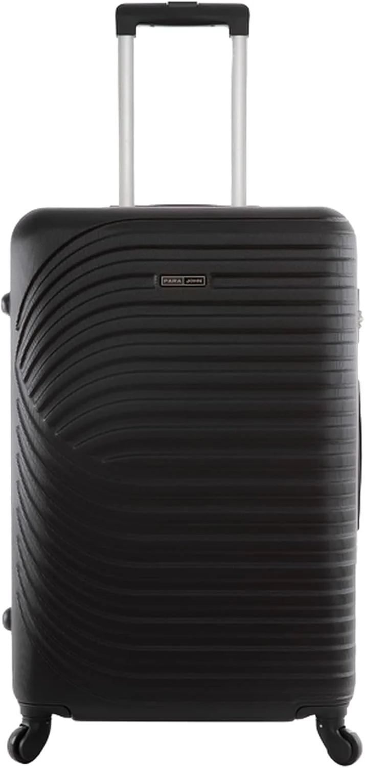 چمدان مسافرتی بادوام و سبک سری Armorix - ABS هشت چرخ (مشکی جت، 20 اینچ)