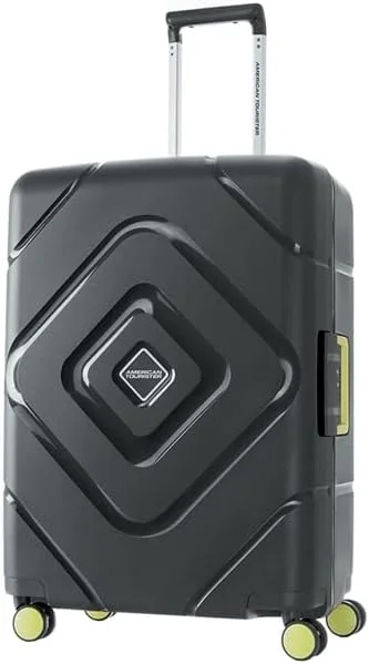 چمدان کابین سخت توریستر آمریکایی مدل Trigard، مشکی، 66 سانتی متر چمدان کابین سخت توریستر آمریکایی مدل Trigard، مشکی، 66 سانتی متر