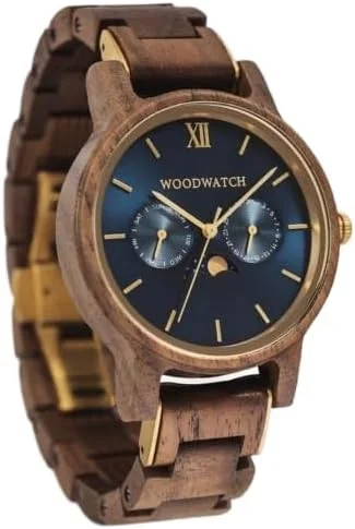ساعت چوبی WoodWatch مدل Seafarer CLASSIC مناسب آقایان و بانوان (کد محصول: WW-CL-SRW)
