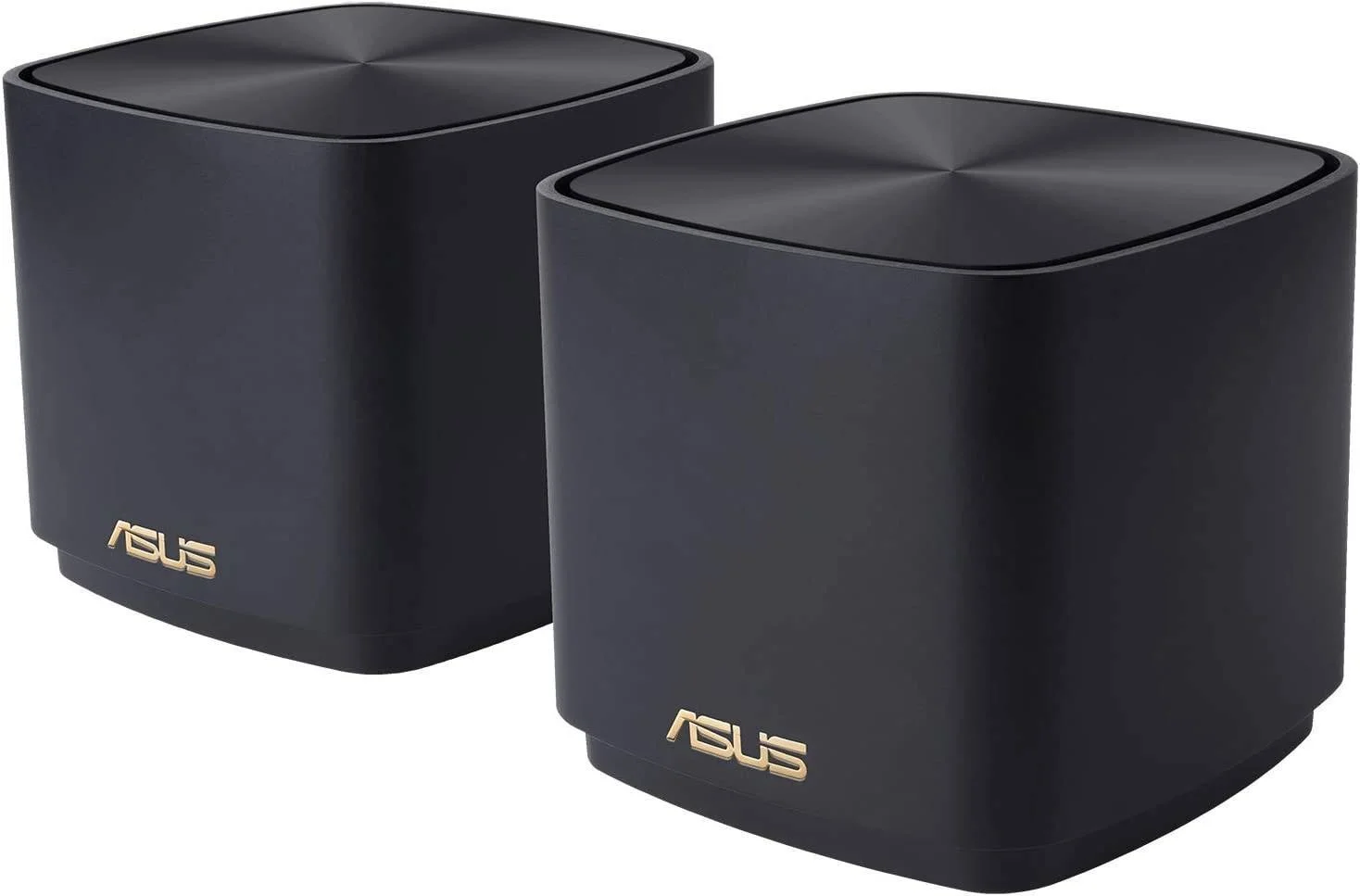 سیستم وای فای 6 مش ASUS ZenWiFi XD4 Plus AX1800 دو بانده، سرعت تا 1800 مگابیت بر ثانیه، 2 پورت LAN اترنت، پوشش تا 800 فوت مربع، پشتیبانی از AiMesh، کنترل والدین، 2 عدد، مشکی | 90IG07M0-MO3C30