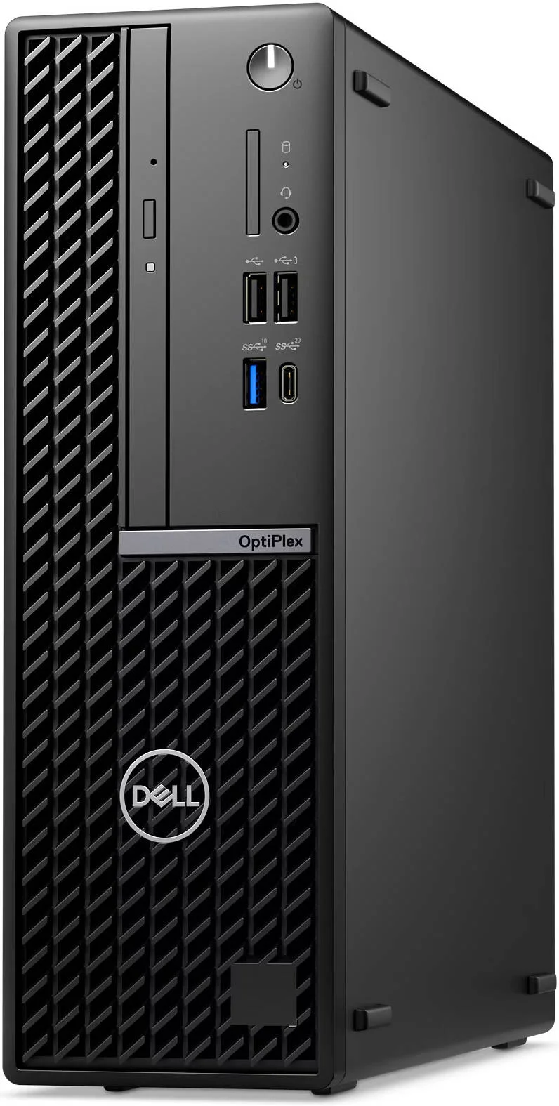 کامپیوتر رومیزی Dell OptiPlex 7020 SFF Plus، پردازنده Intel® Core™ i7 14700 vPro، رم 8 گیگابایتی، SSD 1 ترابایتی، کارت گرافیک Intel UHD 770، کیبورد و ماوس انگلیسی-عربی، FreeDOS، مشکی | DAAADEL11702DI7BX001