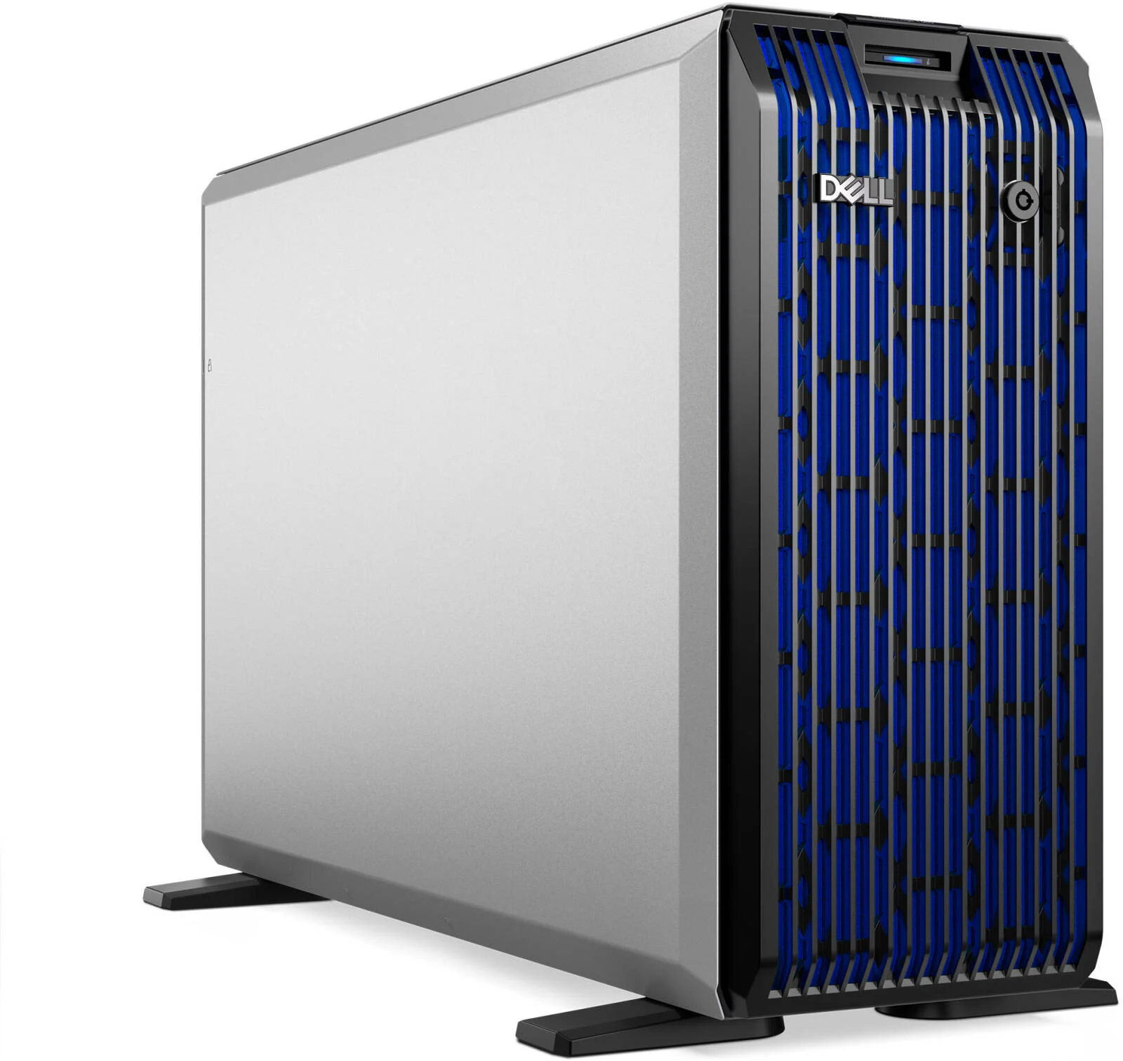 سرور ایستاده دل PowerEdge T360، شاسی 3.5 اینچی با قابلیت نصب 8 هارد دیسک Hot Plug، پردازنده Intel Xeon E-2486، رم 32 گیگابایتی، 1.92 ترابایت SSD + 4 ترابایت HDD، آداپتور PERC H355، iDRAC9، Basic 16G، 2 عدد منبع تغذیه 600 واتی | PE-T360