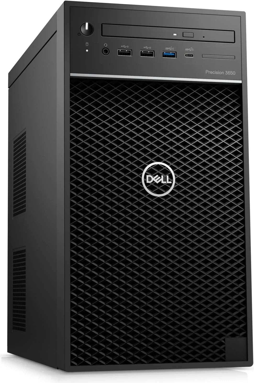 رایانه شخصی ایستگاه کاری Dell Precision 3650 Tower، پردازنده نسل 11 اینتل Core i9-11900، حافظه کش 16 مگابایت، رم 32 گیگابایت (2x16 گیگابایت)، SSD 512 گیگابایت + HDD 1 ترابایت، QUADRO RTX4000 8 گیگابایت، Virtual Link، Windows 11 Pro، صفحه کلید عربی، مشکی | Precision 3650T