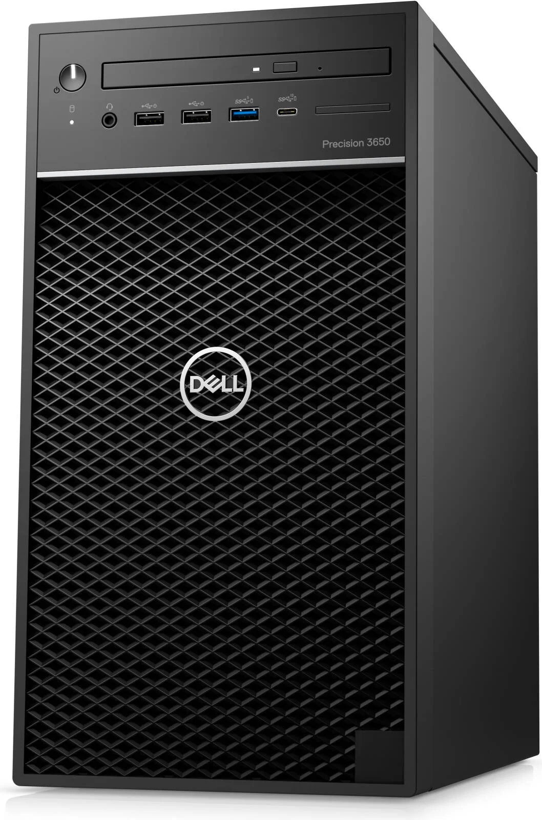 کامپیوتر ورک استیشن Dell Precision 3650 Tower، پردازنده Intel Core i9-10900، رم 32 گیگابایت، SSD 512 گیگابایت، ویندوز 10 Home، کیبورد و ماوس ENG-ARB، مشکی | PCS-T3650-DT-ARB1