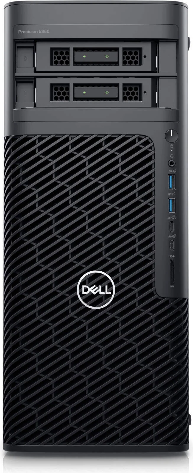 ایستگاه کاری Dell Precision 5860 Tower، پردازنده Intel Xeon W3-2423، رم 32 گیگابایتی، SSD 1 ترابایتی، صفحه کلید انگلیسی - عربی، FreeDOS | DAAUDEL11T58DW3BX001
