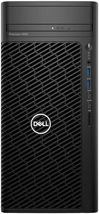 ایستگاه کاری Dell Precision T3660 Tower، پردازنده Intel Core i7-12700K، رم 8 گیگابایتی DDR5، هارد دیسک 1 ترابایتی، کارت گرافیک مجتمع Intel، ماوس اپتیکال و کیبورد MS116، ویندوز 10 پرو، مشکی | 3660W-I7-VPN-210-BCUR ایستگاه کاری Dell Precision T3660 Tower، پردازنده Intel Core i7-12700K، رم 8 گیگابایتی DDR5، هارد دیسک 1 ترابایتی، کارت گرافیک مجتمع Intel، ماوس اپتیکال و کیبورد MS116، ویندوز 10 پرو، مشکی | 3660W-I7-VPN-210-BCUR